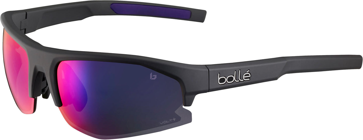 Gafas deportivas Bollé Bolt 2.0 s gafas Bolt 2.0s titanio mate volt + lente