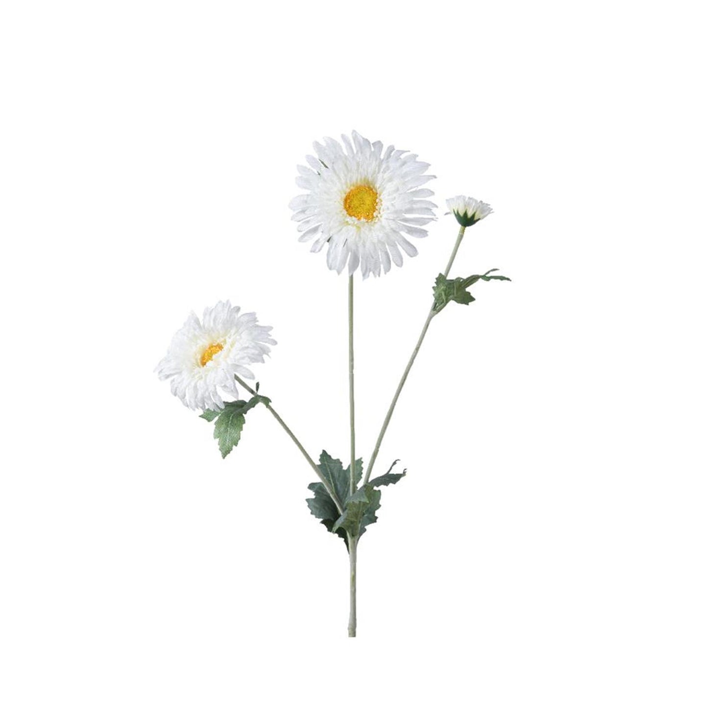 Decoris fiore artificiale margherita h68cm bianco