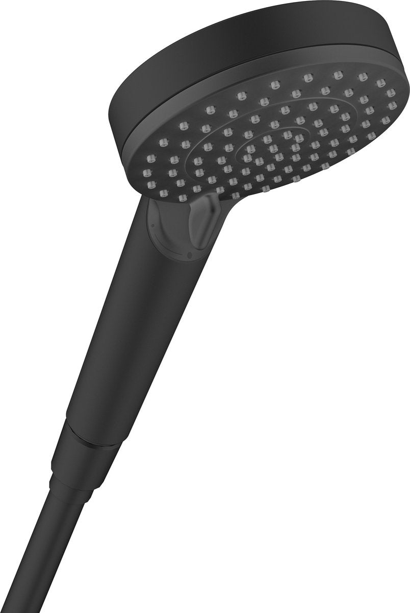 Miscela di vernici Hansgrohe - doccetta vario - risparmio idrico ecosmart - dimensione 100 mm - nero opaco