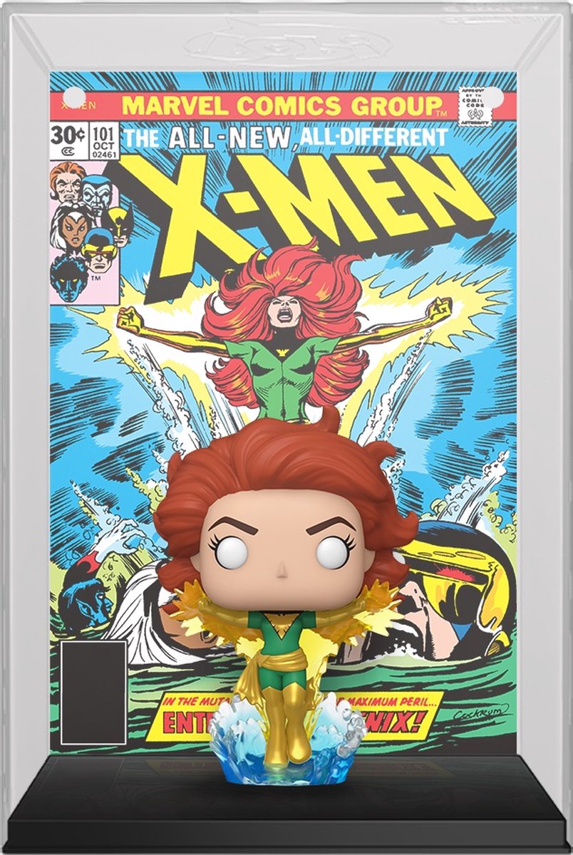 Funko the xmen - pop! comic cover x-men #101 9 cm verzamelfiguur - multicolours
