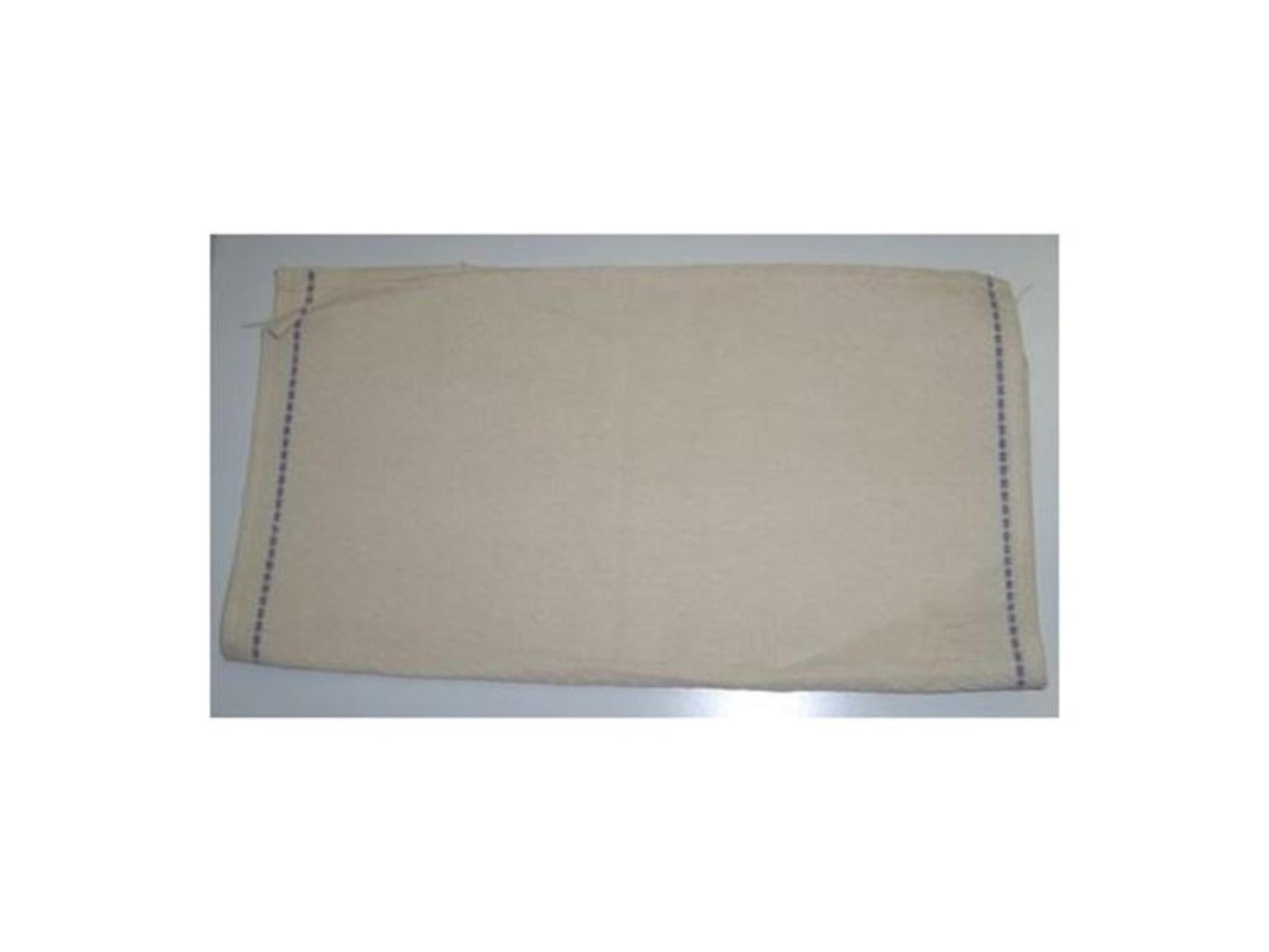 Strofinaccio ecrù bordo blu 10 pezzi