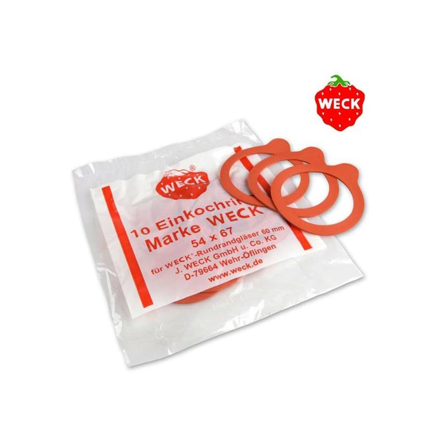 Anelli Weck 54x67mm busta da 10 pezzi