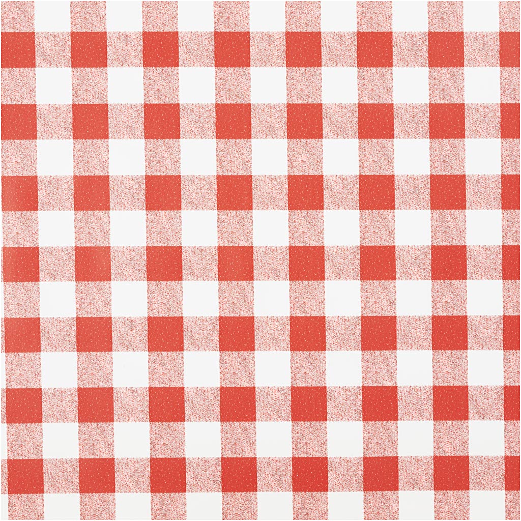 Asciugamano di lavaggio, finestra, B: 140 cm, rosso, bianco, 20 m 1 rotolo