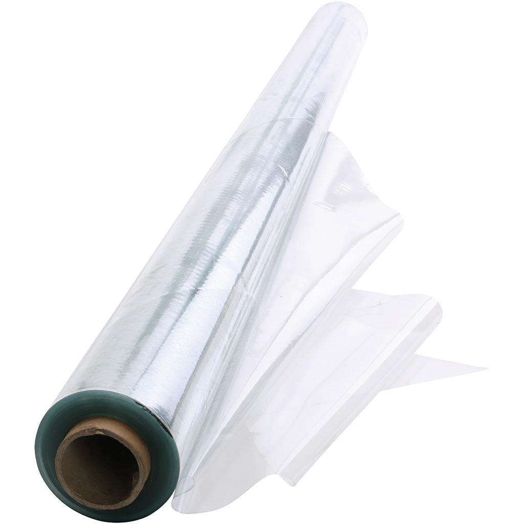 Toalla de cera, B: 140 cm, transparente, 20 m 1 rollo
