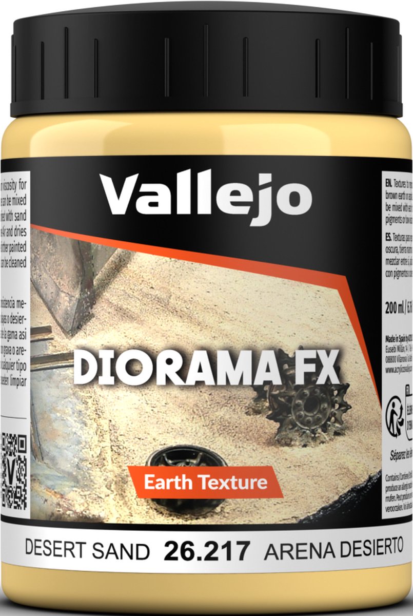 Trappola Vallejo 26217 - sabbia del deserto - 200ml