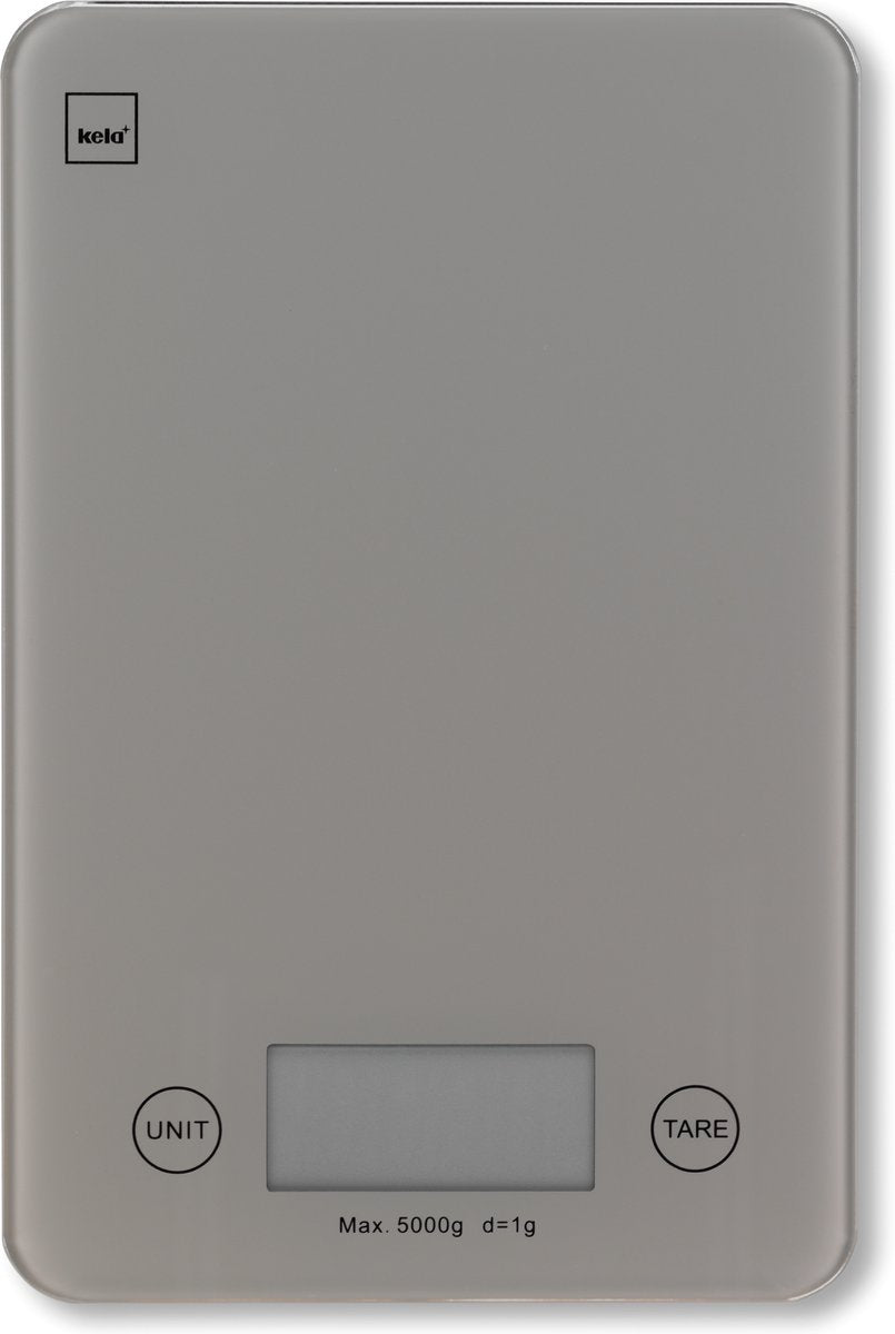Báscula de cocina digital Kela, gris - hasta 5kg - | pinta
