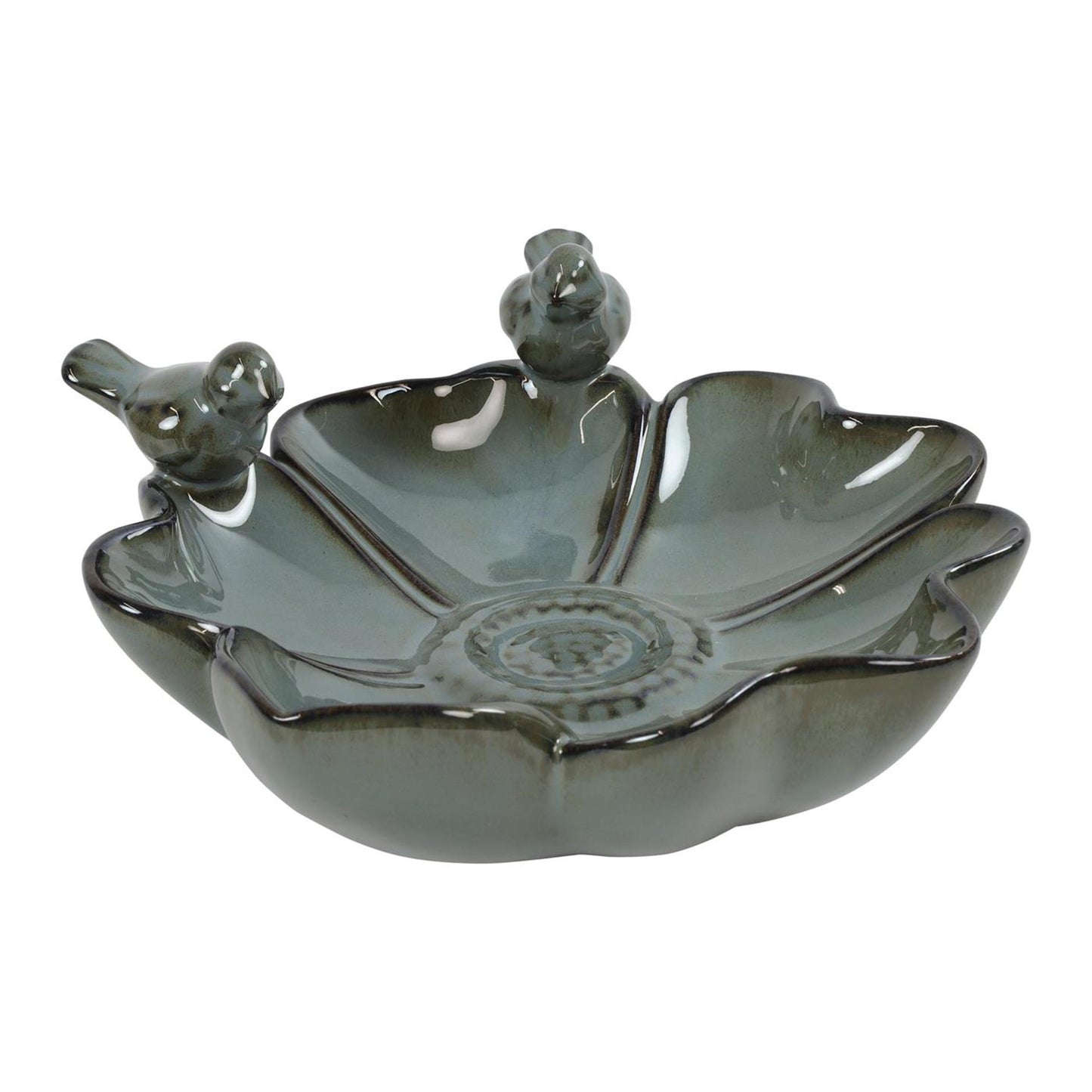 Abbeveratoio per uccelli Countryfield blu scuro 26x25x10,5 cm