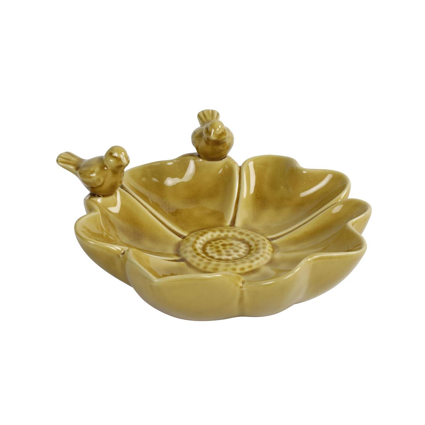 Abbeveratoio per uccelli Countryfield giallo 26x25x10,5 cm