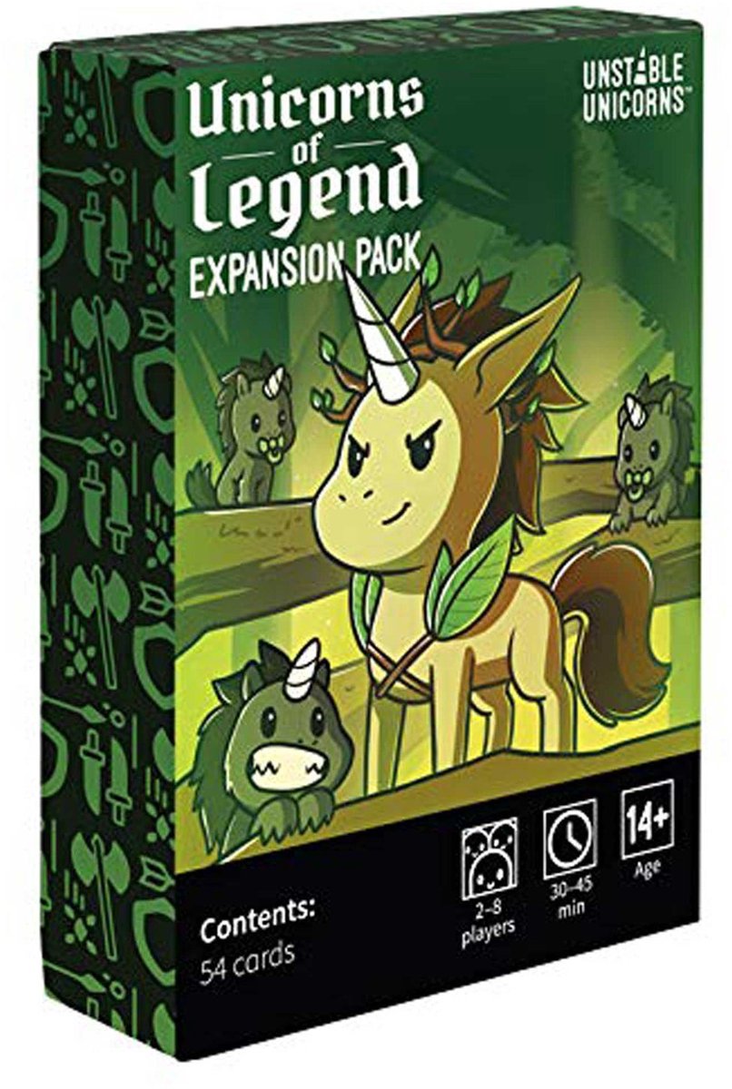 Asmodee Unicornios inestables: Unicornios de Legend Expantion Pa