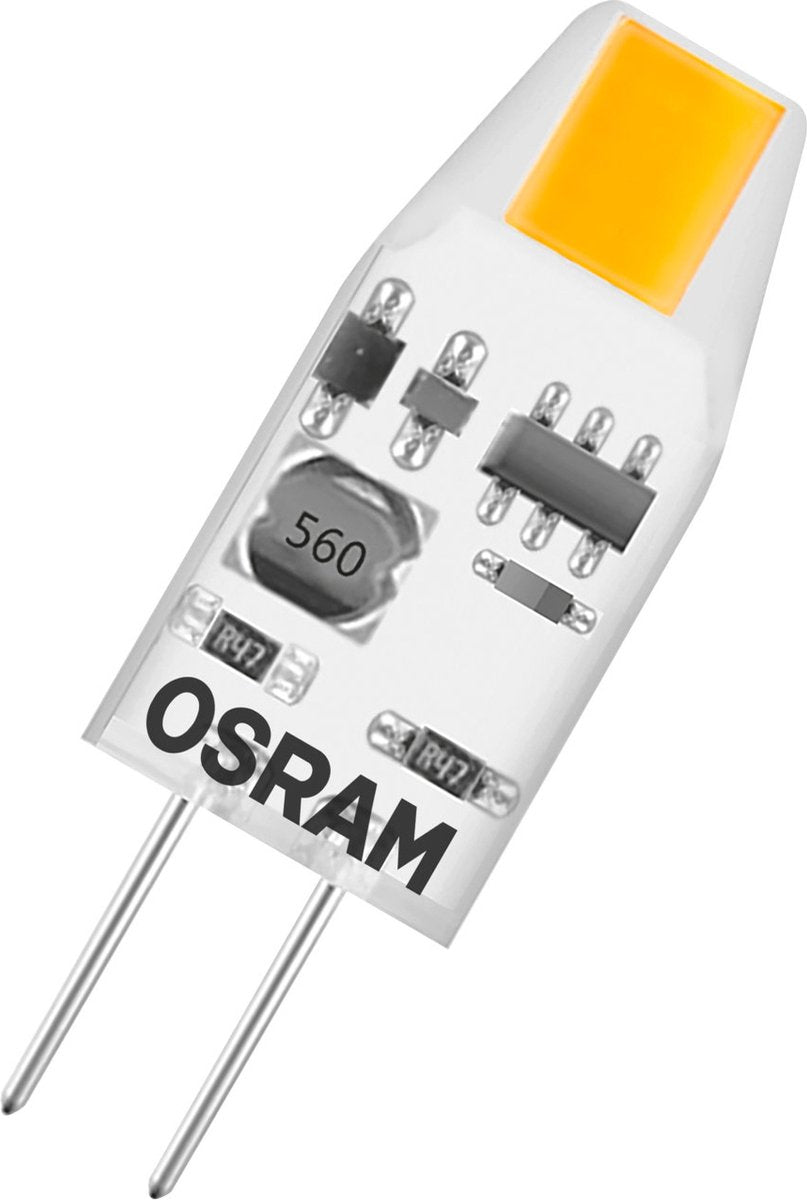 Osram - led pin micro capsule g4 1w 100lm - 827 zeer warm wit | vervangt 10w