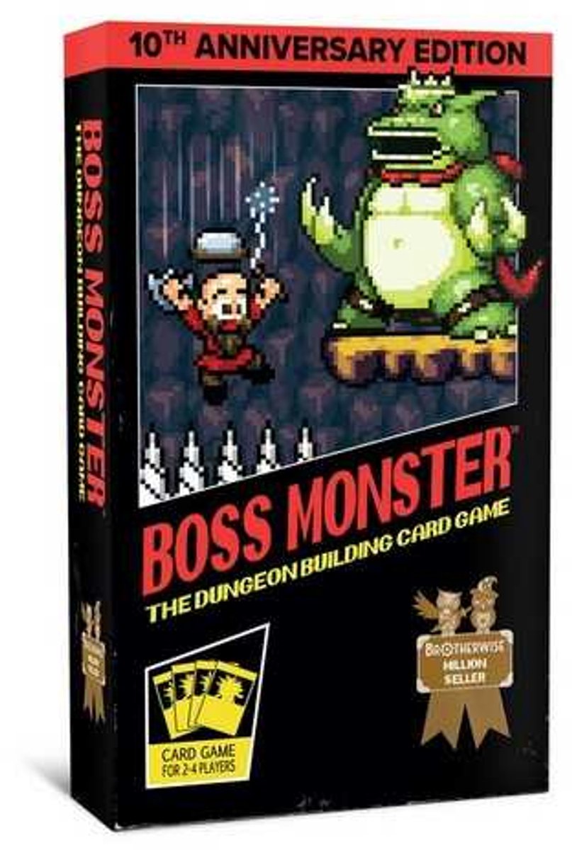 Brotherwise games asmodee kaartspel boss monster 10th anniversary edition strategisch.