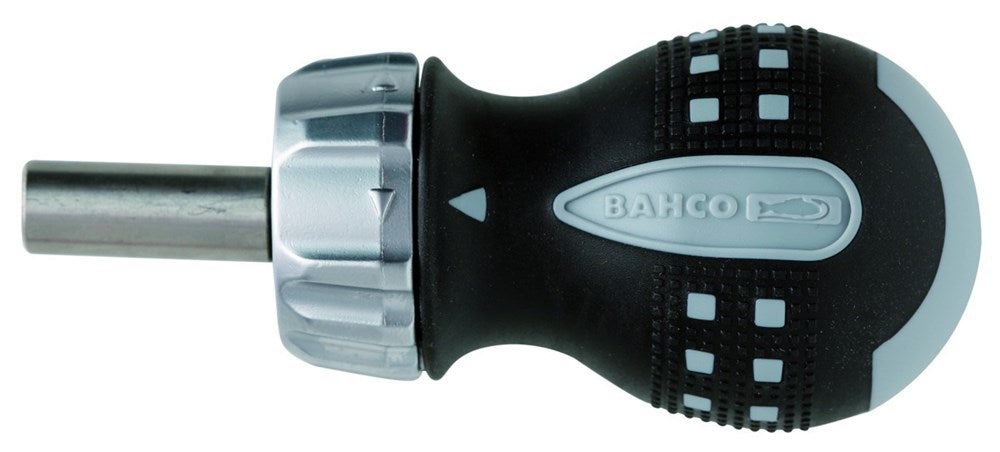Destornillador con punta de trinquete Bahco 1 4 rechoncho