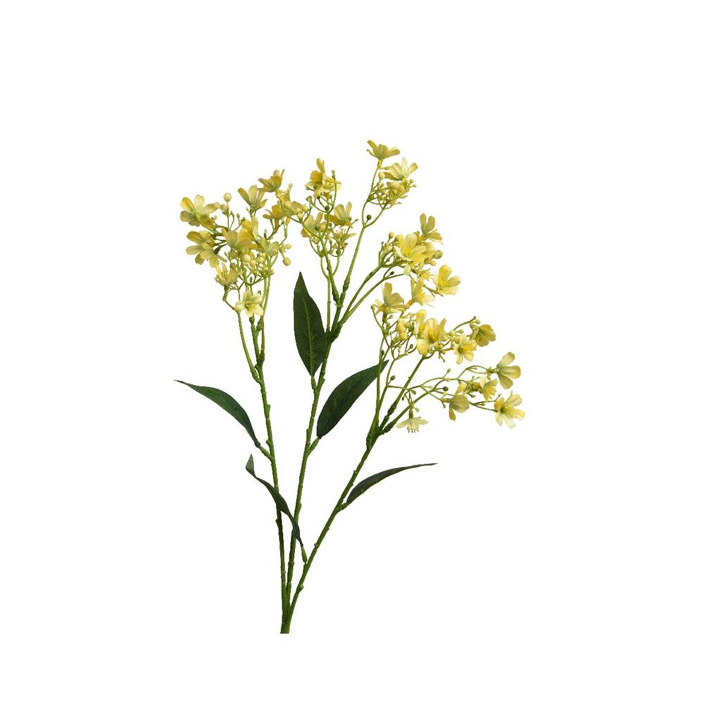 Decoris fiore artificiale gelsomino h72cm giallo