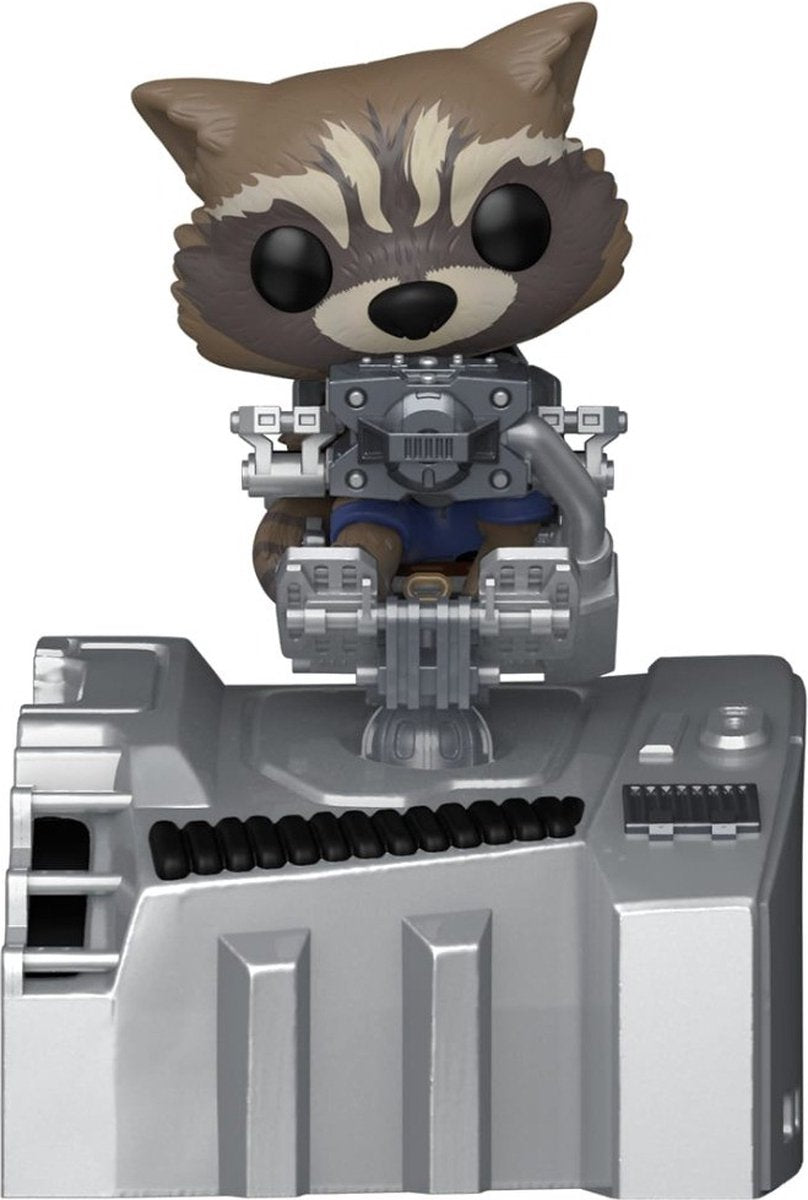 Marvel funko guardians of the galaxy - pop! deluxe rocket 9 cm verzamelfiguur - multicolours