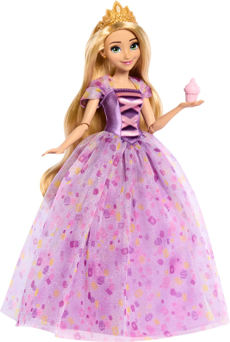 Fiesta de cumpleaños de princesas Disney rapunzel - muñeca barbie