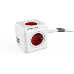 Allocacoc PowerCube esteso, socket con 2x USB