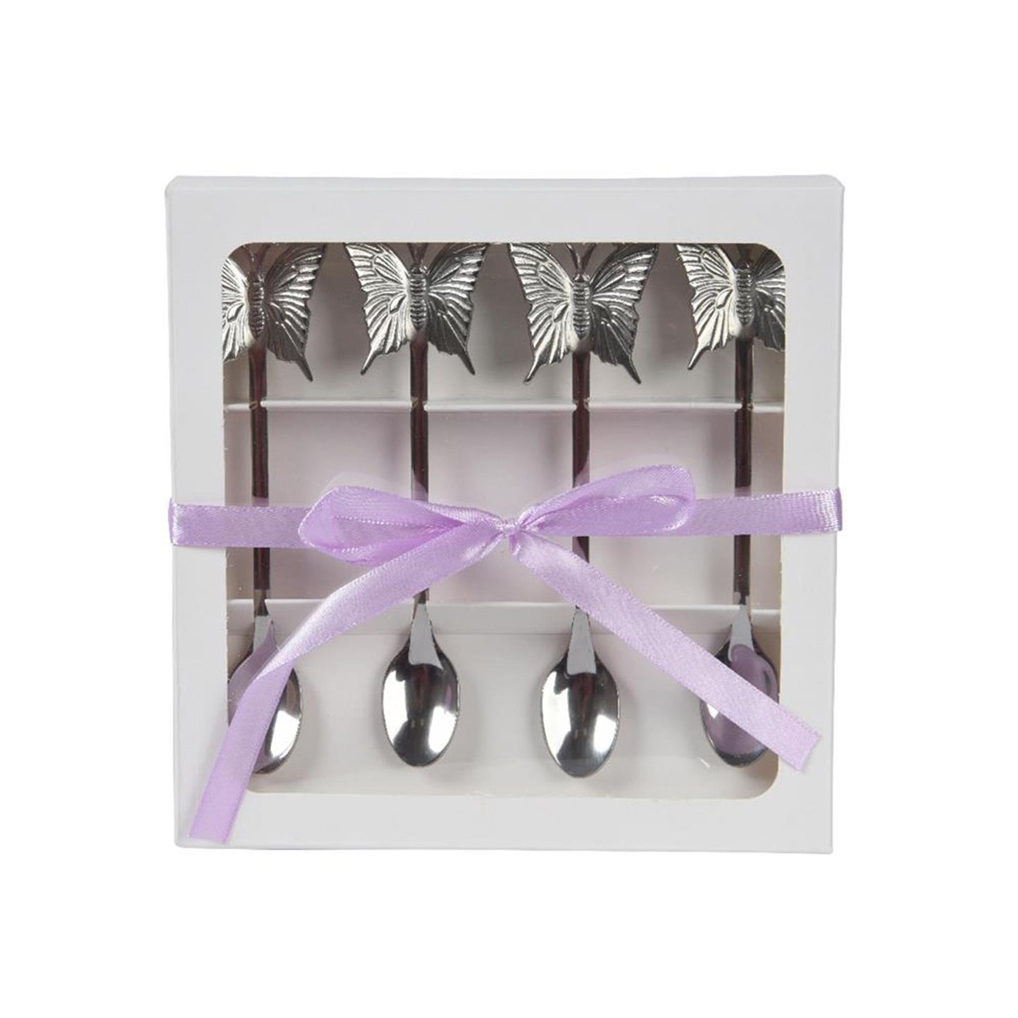 Set cucchiaini Decoris Butterfly, acciaio inox 4 pezzi