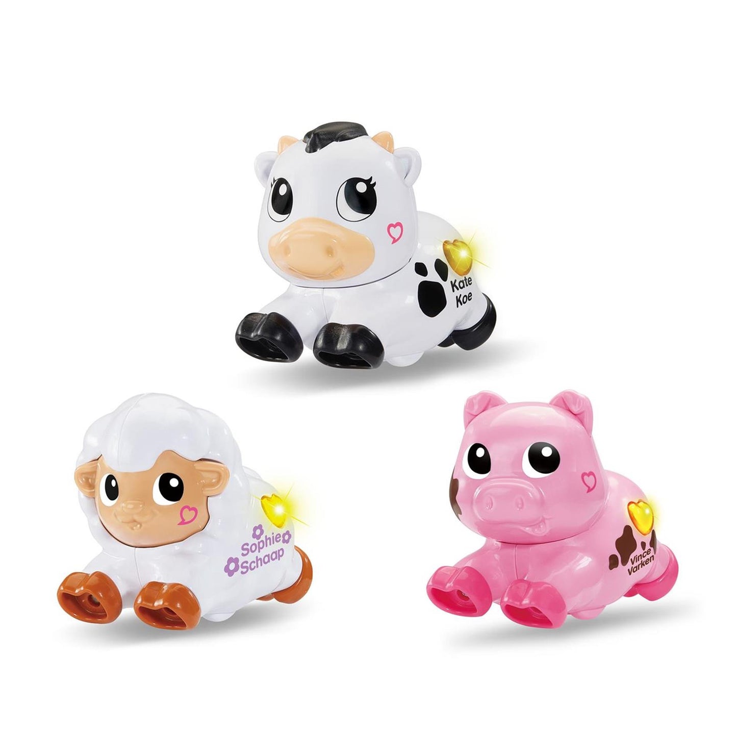 Pack trío animales cariñosos rol vtech