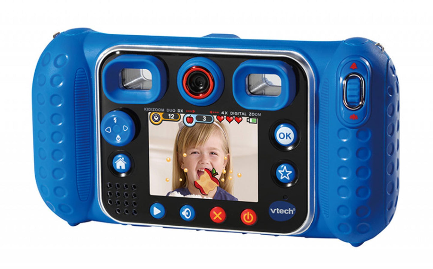 Vtech Kidizoom Duo DX Cámara infantil azul de 4 piezas