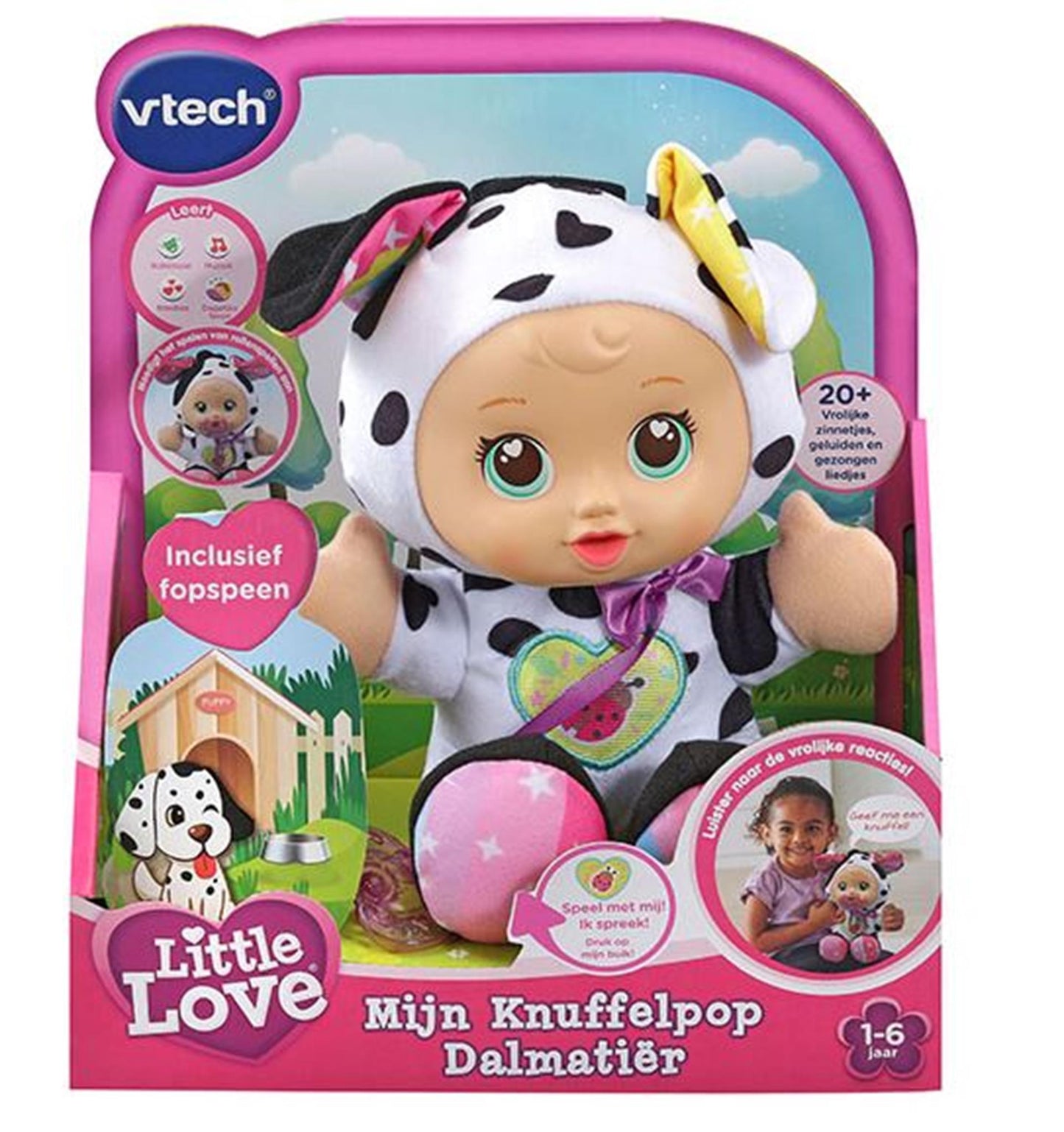 VTech Little Love My Cuddle Muñeco Dálmata