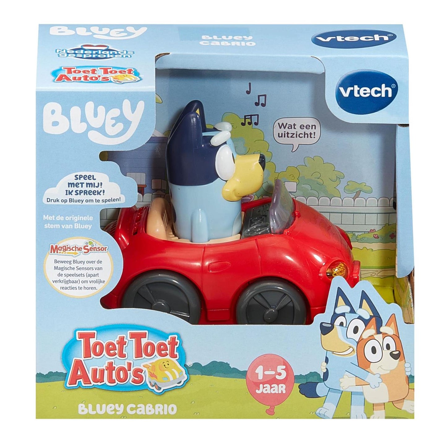 Vtech Toet Bluey Cabrio