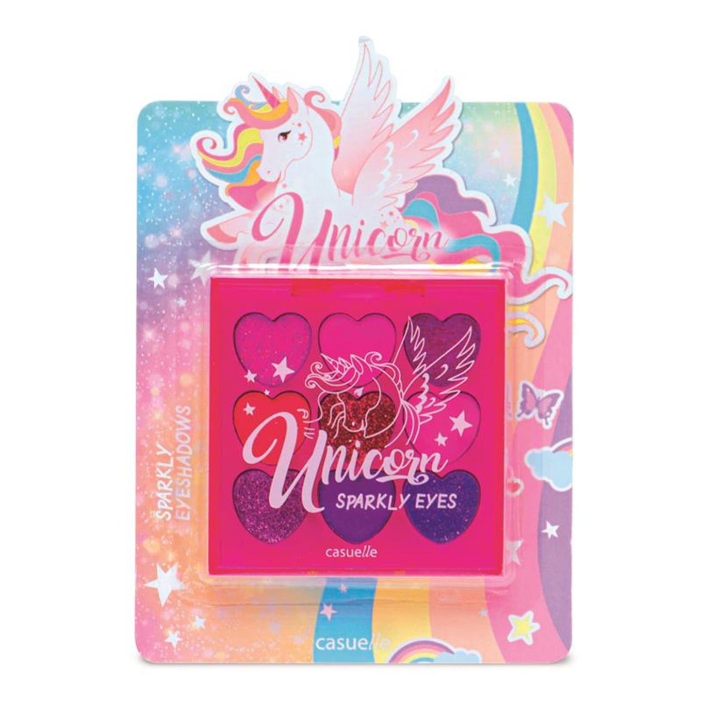 Casuelle unicorn oogschaduw crã¨me 9 kleuren op blisterkaart