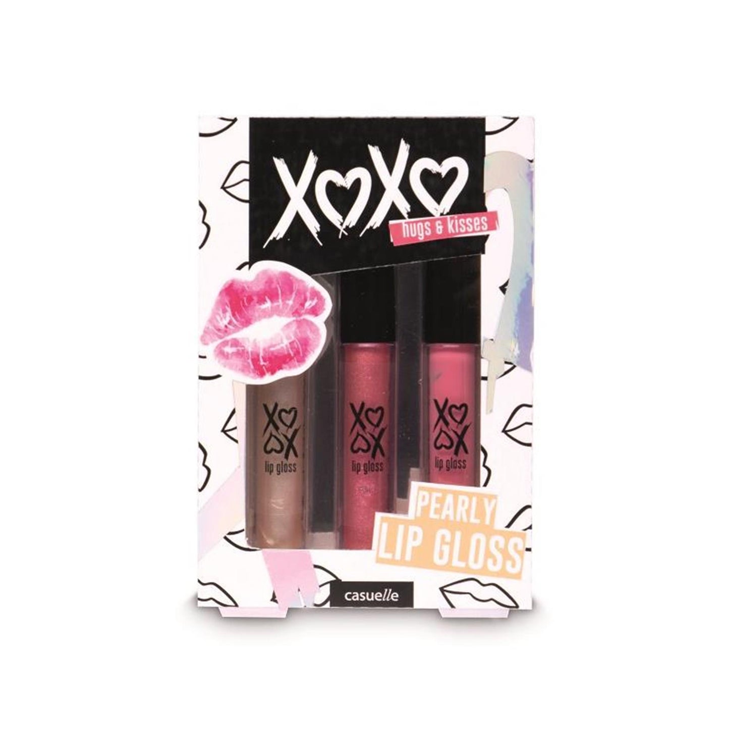 Set de brillo de labios de Casuelle xoxo
