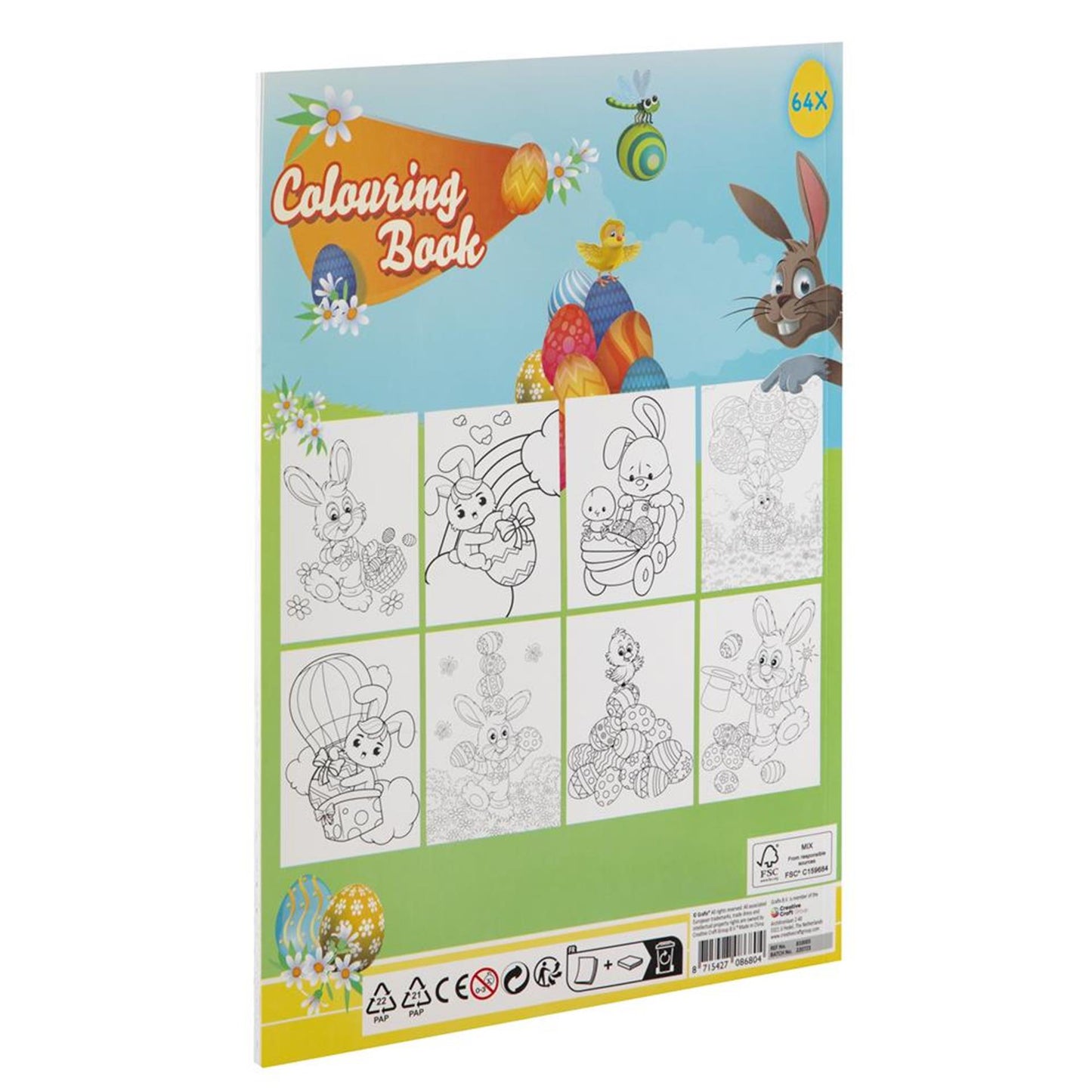 ColorBook Easter A4, 64pag.