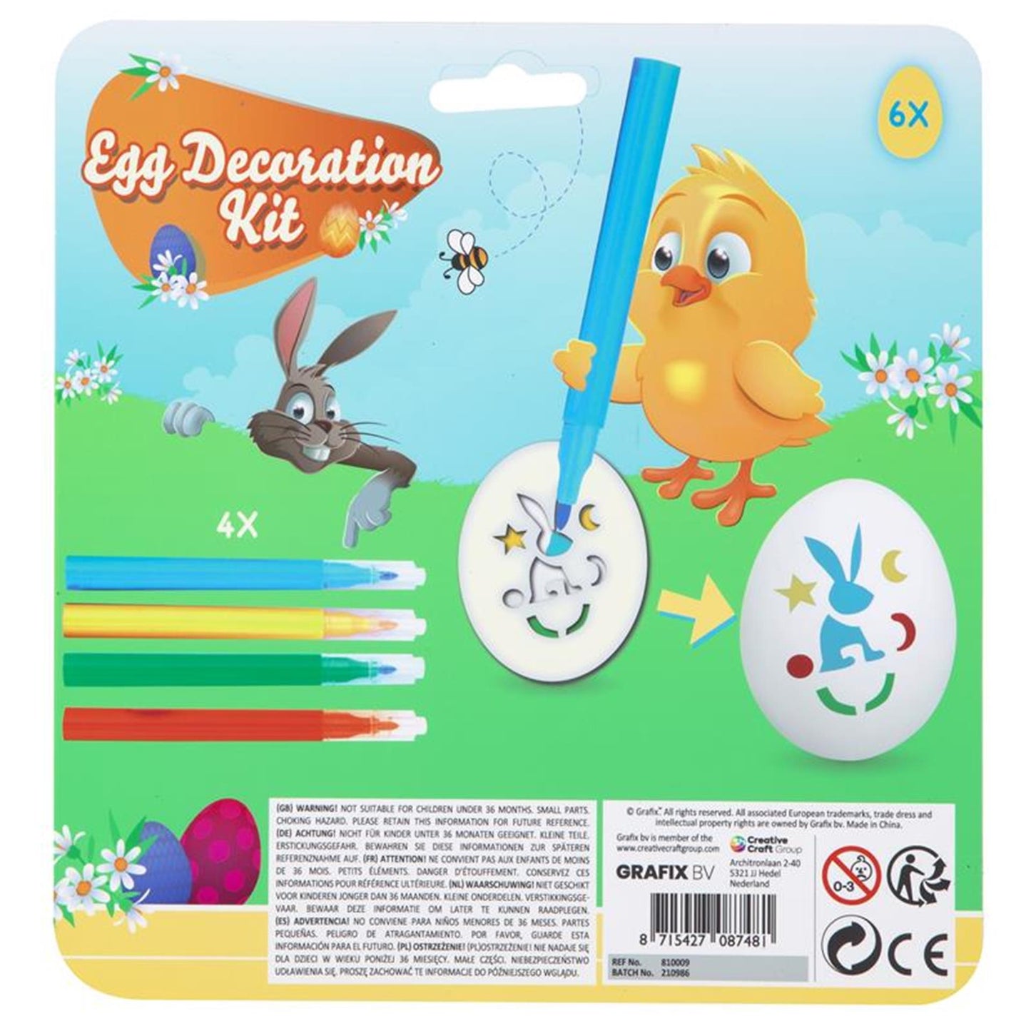 Set decorativo di Grafix Egges