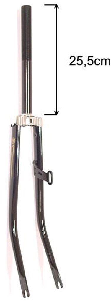 Fork fissata in bici da 28 pollici da 1 pollice nero