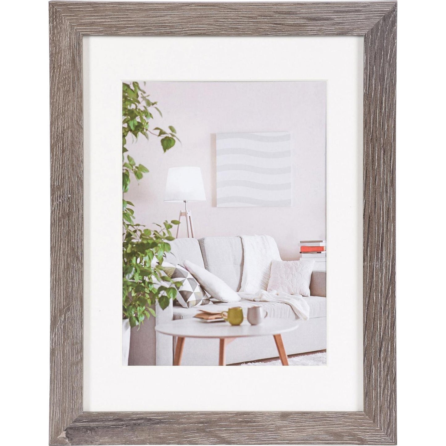 Portafoto Henzo moderno 18x24 cm grigio