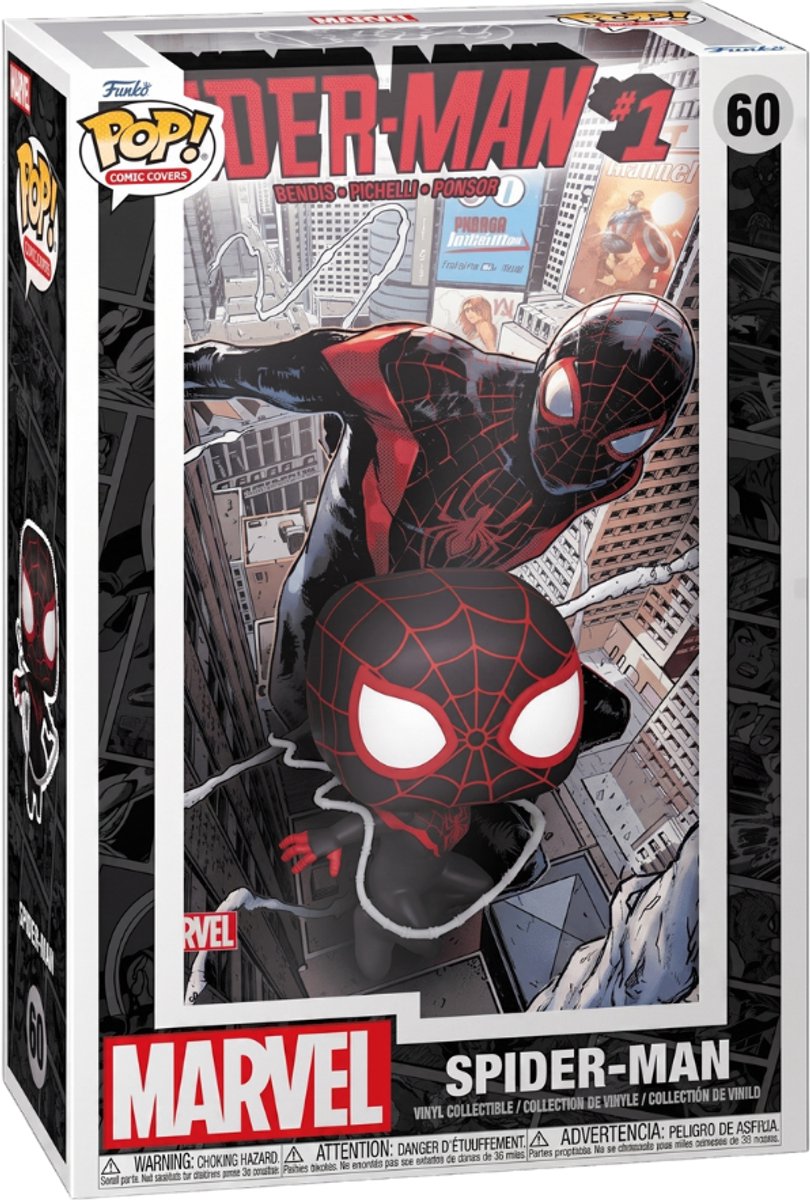 Portadas cómic funko pop: marvel spider-man #1 - pop #60