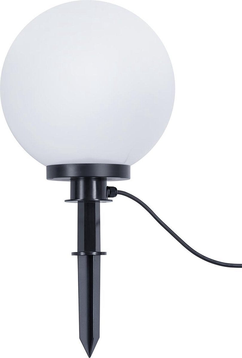 Rl live your light reality bolo - grondspie - zwart - 1x e27 - buitenverlichting - ip44 - d30cm
