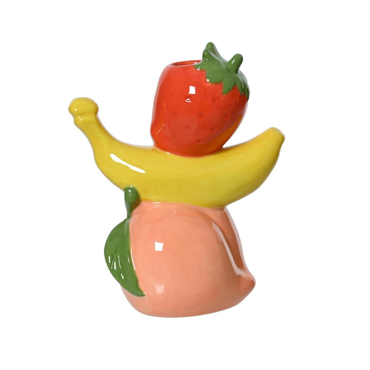 Decoris vaso porcellana h18cm frutta