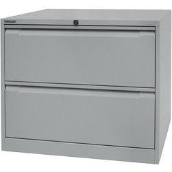 Mobile classificatore bisley df2355 argento 2 cassetti