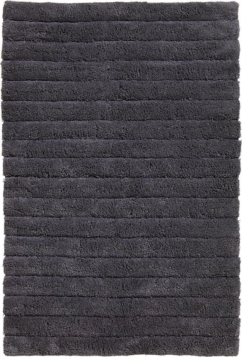 Tabla de caballito de mar - alfombra de baño - 60x90 cm - grafito