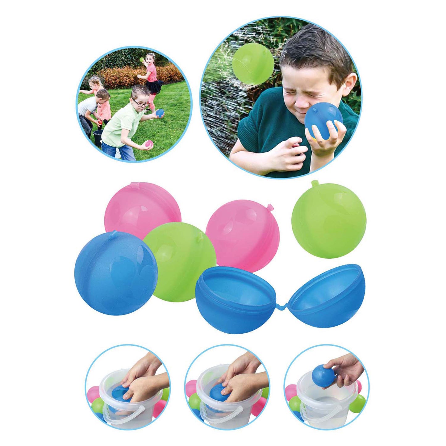 Playfun Riemible Waterballs, 6 °.