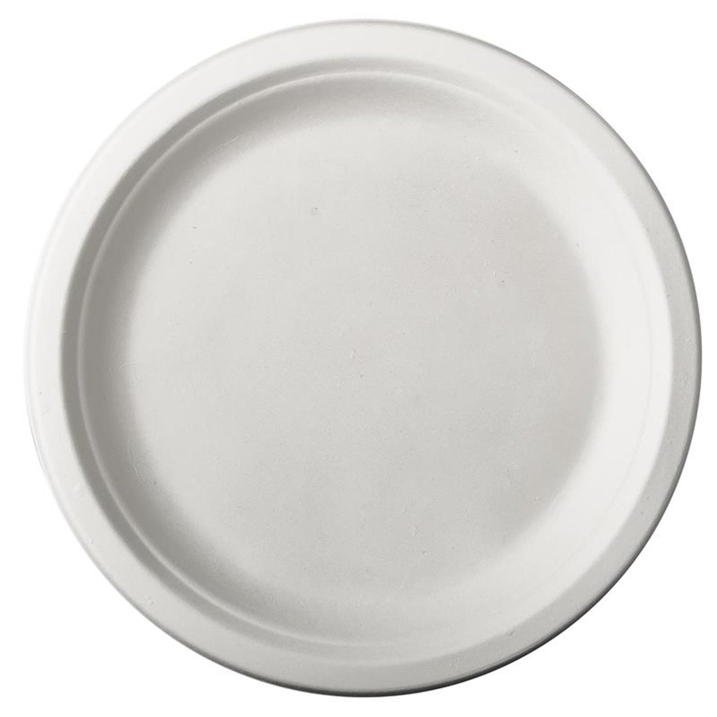 Papstar 12 borden suikerriet pure dia.23cm wit