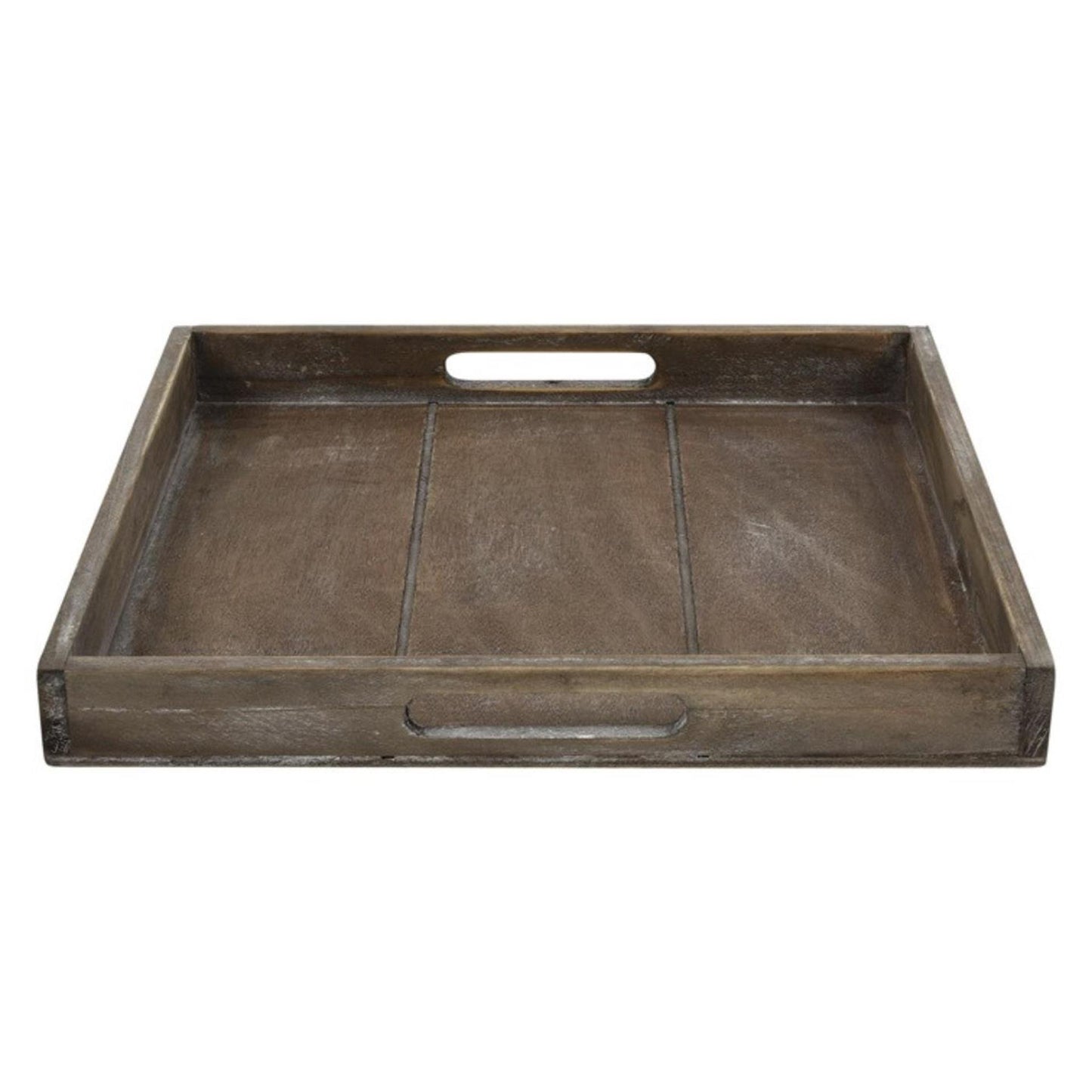 Vassoio in legno Countryfield Claudina s 30x30 cm marrone