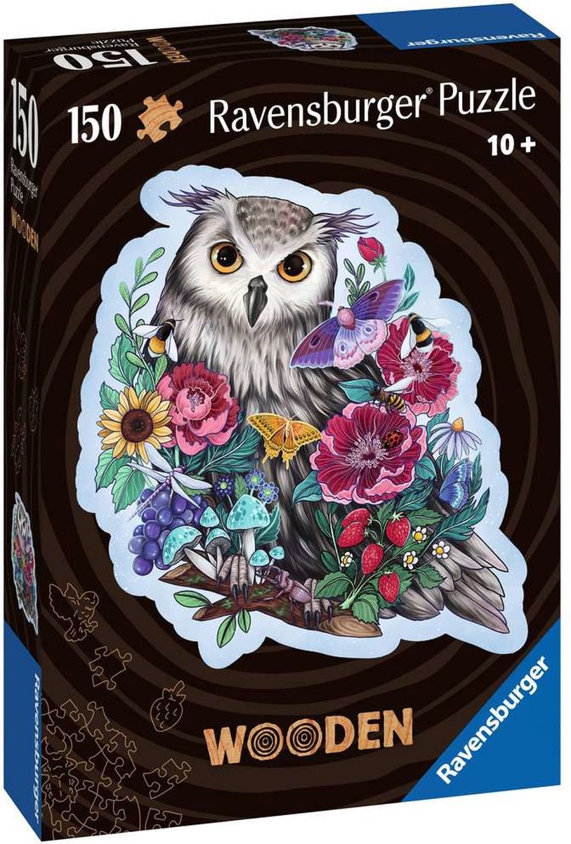Ravensburger rompecabezas de madera 150 pieza(s) búho