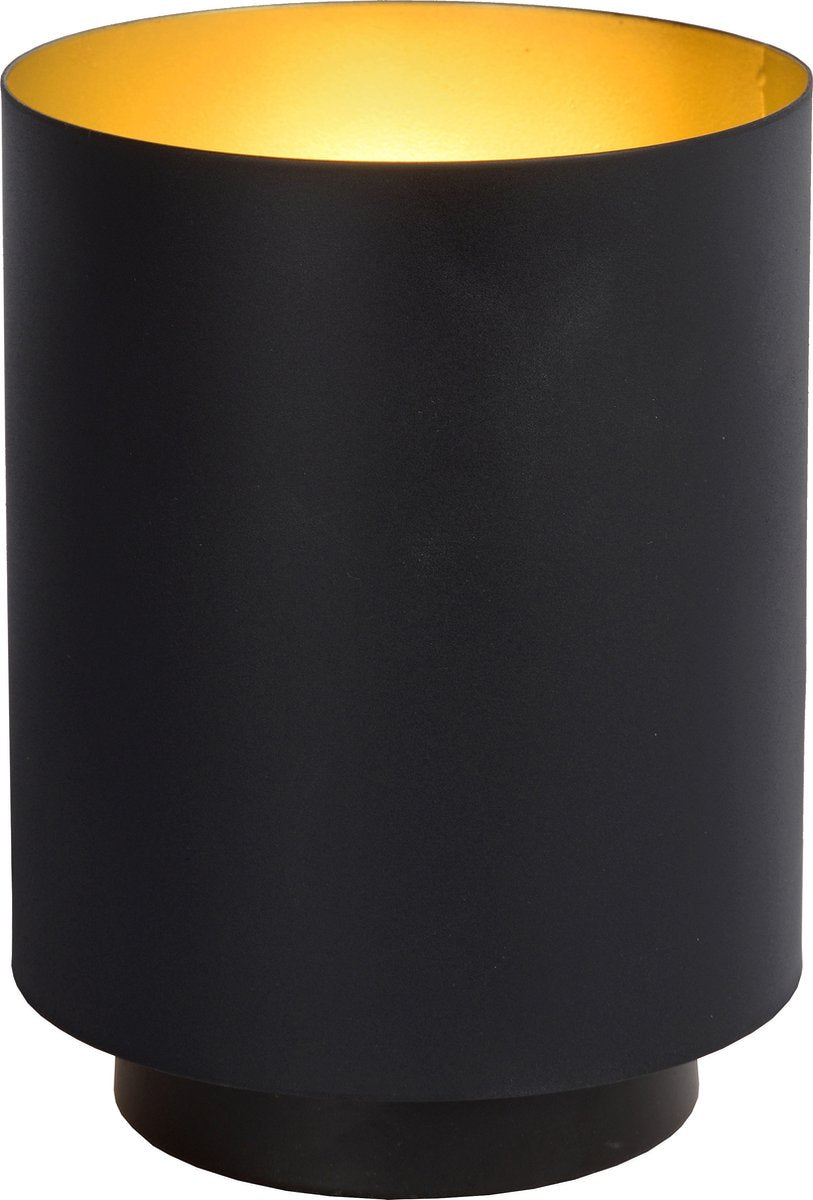 Lucide suzy - lampada da tavolo - ø 12 cm - 1xe14 - nera