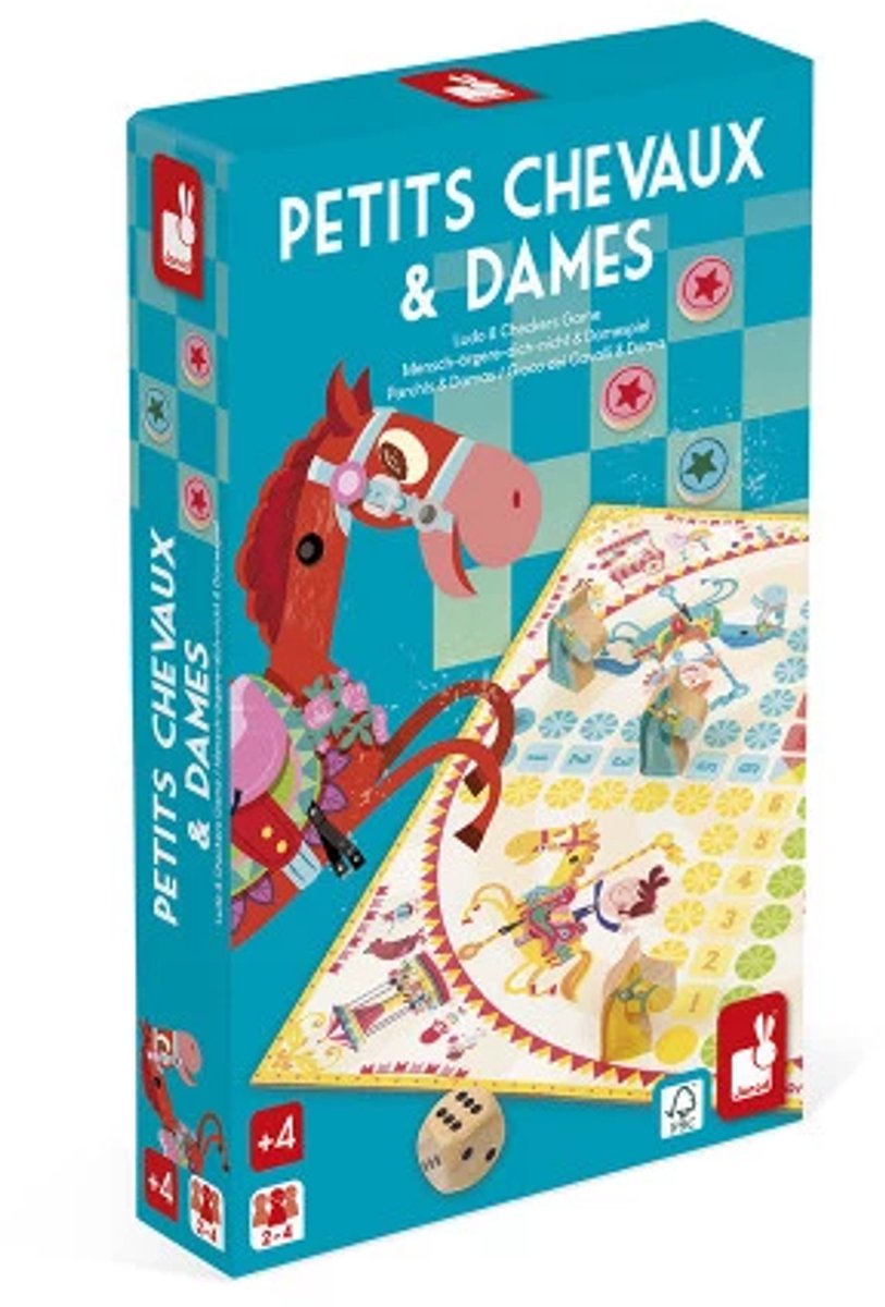 Janod - gioco - ludo e dama