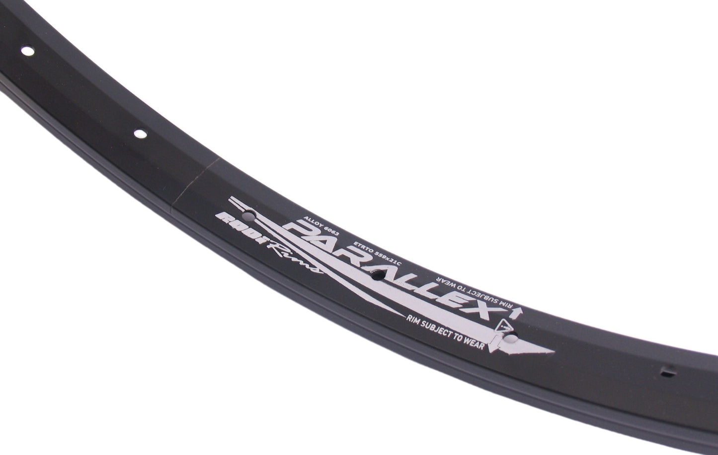 RODI RIM Parallex 28 622 X 21C Alluminio 36 fori 14g Nero