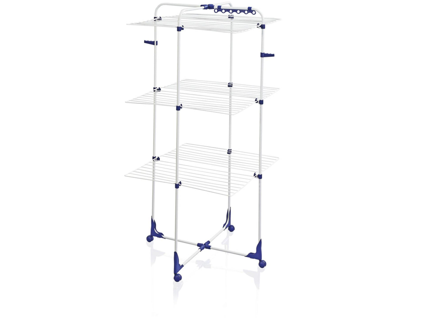 Leifheit Leifheit 81455 Torre 340 Torre di asciugatura 146x69x73 cm Blue Bianco