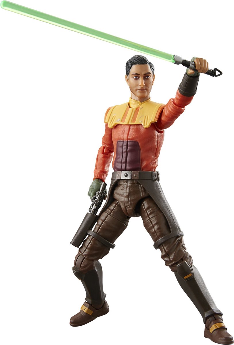 Disney Hasbro Star Wars - Ahsoka Black Series Ezra Bridger (Lothal) action figure da 15 cm - multicolore
