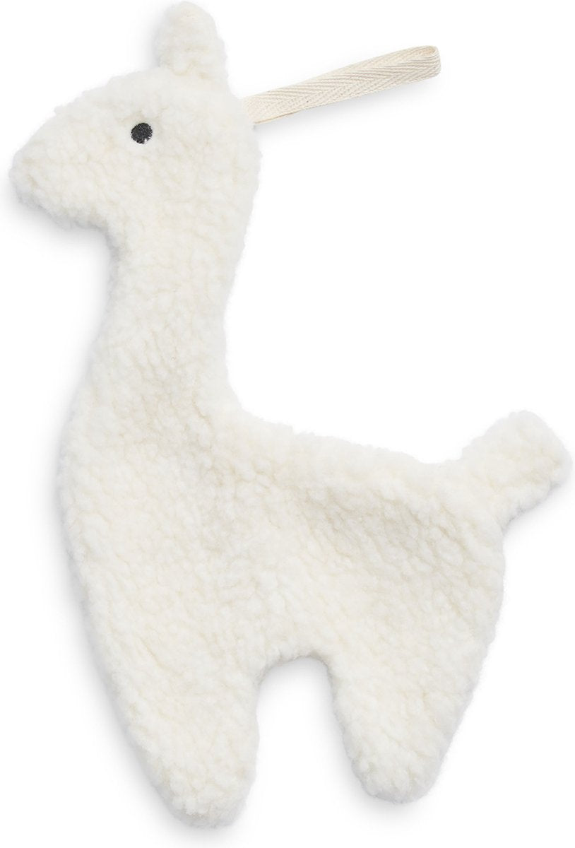 Jollein - speendoekje lama (off-white) - speenknuffel, speendoekje baby, speendoek - 100% polyester