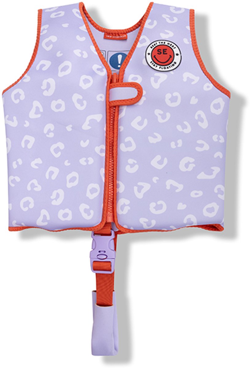 Leopardo | Lila Swimming gilet 3-6 anni
