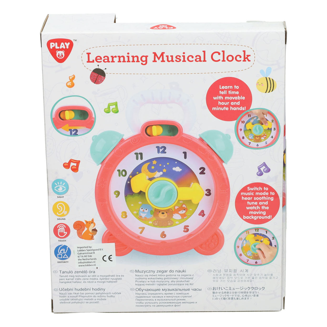 Gioca all'orologio di apprendimento
