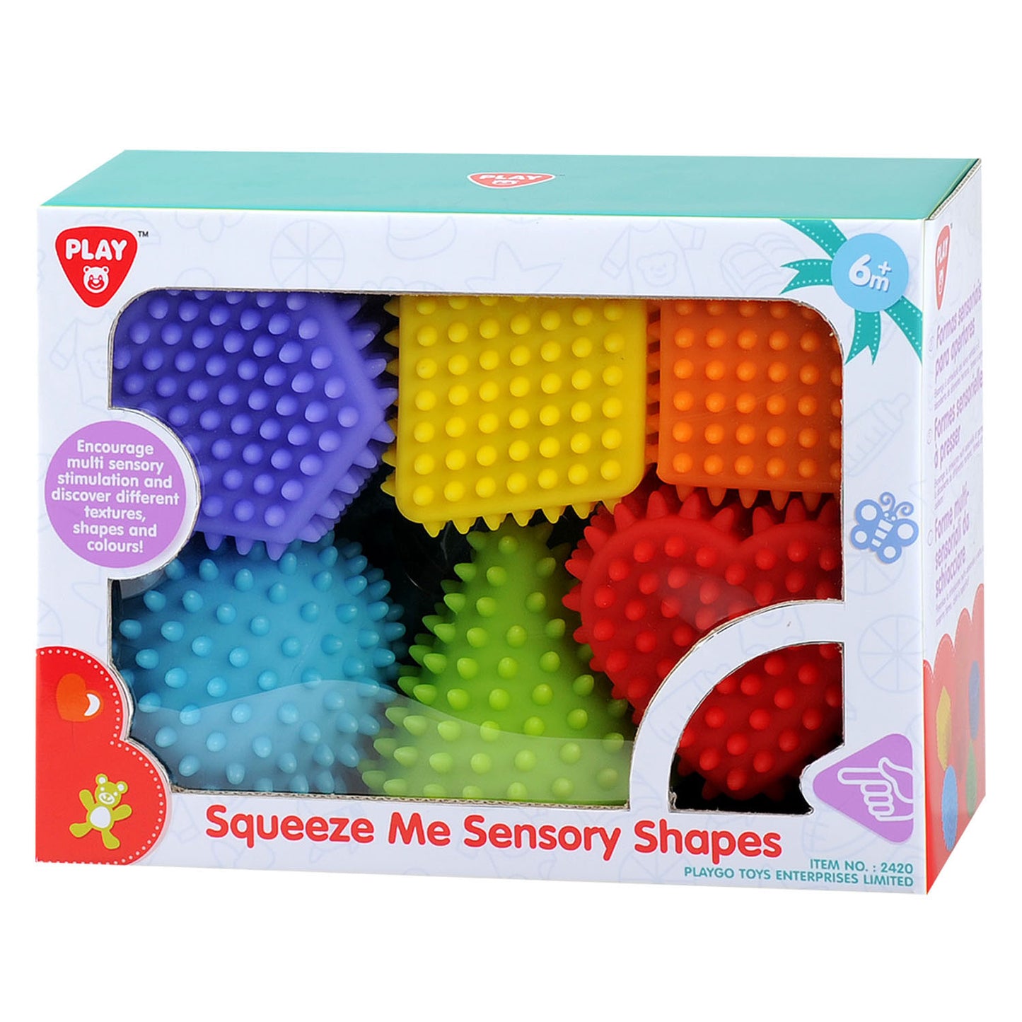 Juega figuras sensoriales, sexto.