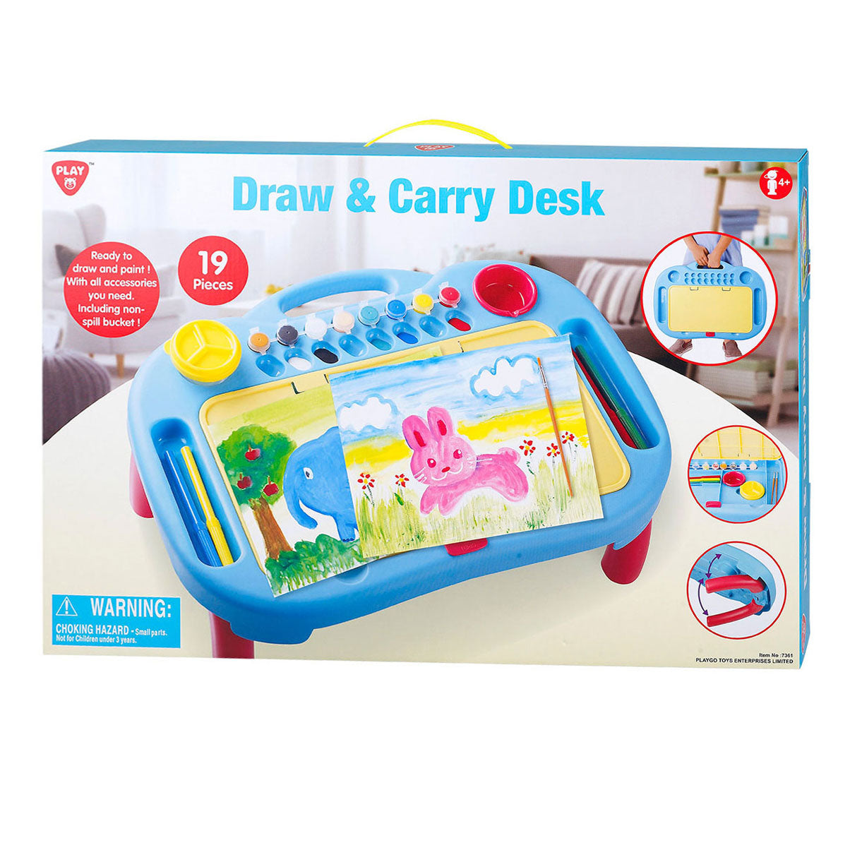Play tabelle di disegno portatili set, 19dlg.